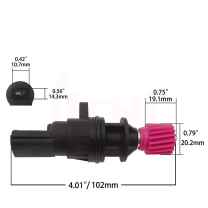 Sensor de velocidad de odómetro 18 dientes transmisión automática vehículo  Para Mazda BT-50 B2900 B2200 B2500 B2600 Ford M5AG-17-400 M5AG17400