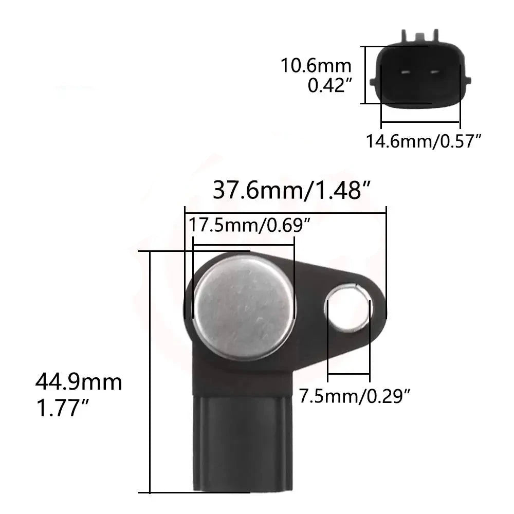 Sensor de posición de cigüeñal de árbol de levas para Mazda Protege 5/ RX-8 1999-2011 / RX-7 1993-1995 0296000132 N3A118221A SU4245 0296000131