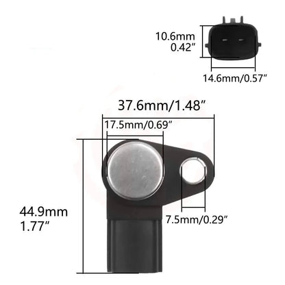 Sensor de posición de cigüeñal de árbol de levas para Mazda Protege 5/ RX-8 1999-2011 / RX-7 1993-1995 0296000132 N3A118221A SU4245 0296000131