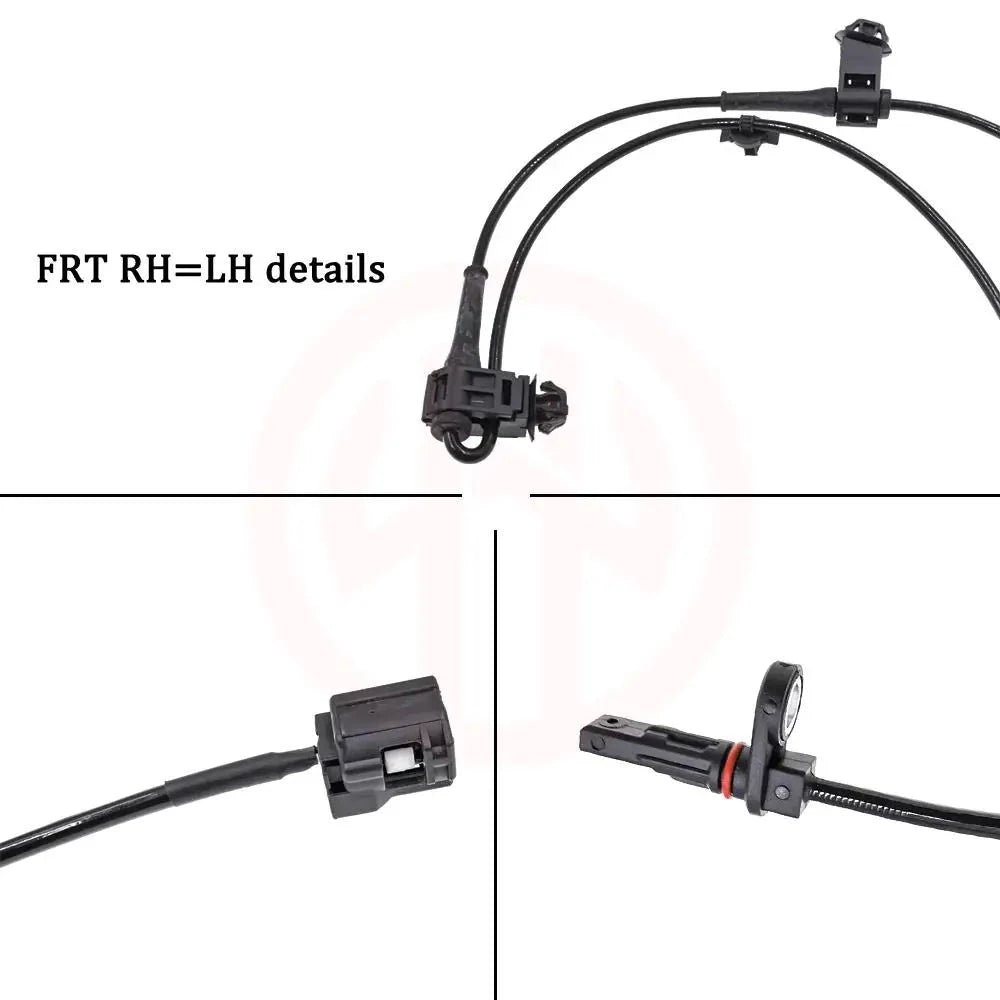 Sensor ABS de velocidad de rueda delantera trasera izquierda derecha para Mazda 6 2013 2014 2015 2016 2.5L OE GV9B-43-70X / GV9B4370X / GV9B-43-71Y / GV9B4371Y