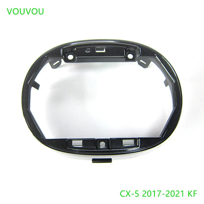 Rejilla de parachoques delantero, soporte de cuerpo con símbolo de vidrio tipo prechoque para Mazda CX-5 2017-2021 KF 50-721