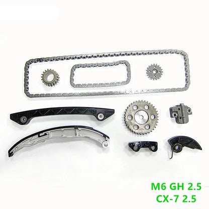 Kit de tensor de cadena de distribución del motor para Mazda CX-7 2.5 Mazda 6 2008-2013 GH 2.5. 12-200