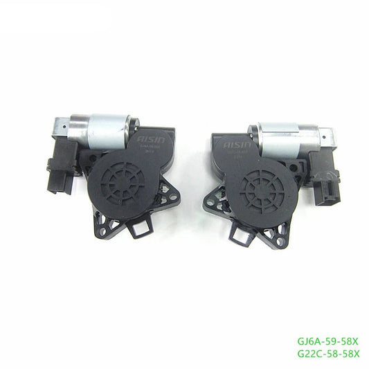 Motor de elevación de ventana eléctrico para Mazda 6 2002-2008 GG Mazda 5 2007-2011 CR Mazda 3 BK cx7 CX9 RX-8 AISIN GJ6A-59-58X