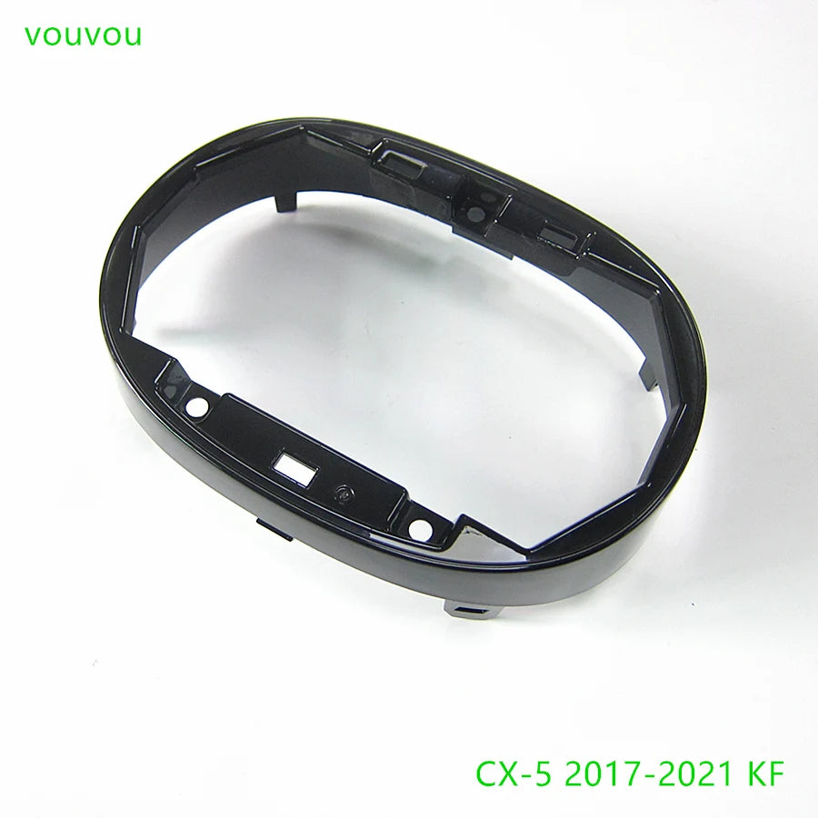 Rejilla de parachoques delantero, soporte de cuerpo con símbolo de vidrio tipo prechoque para Mazda CX-5 2017-2021 KF 50-721