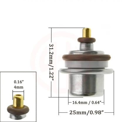 Regulador de presión de inyección de combustible para Mazda 2 1.5L L4 2011-2014  ZJ38-13-280