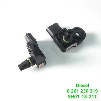 Sensor de presión de aumento de entrada de aire MAP del motor diésel para Mazda 6 2013-2020 CX5 2012-2021 Mazda 3. SH01-18-211 / 0 261 230 319