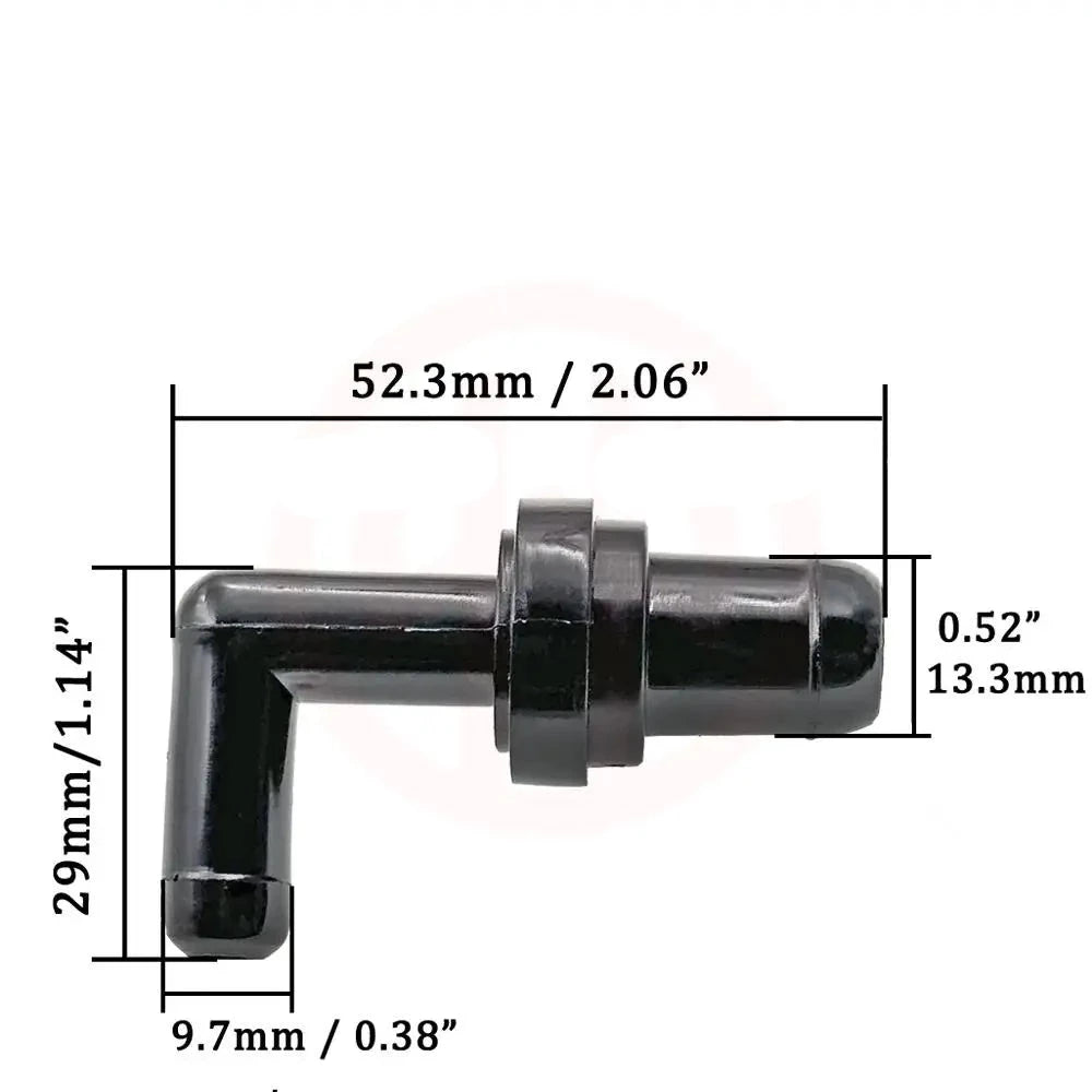 Válvula PCV de ventilación positiva del cárter para Mazda 323 Miata 626 MX-3 MX-6 Protege5 L4-1.6L 1.8L 2.0L 1994-2002 B541-13-890A