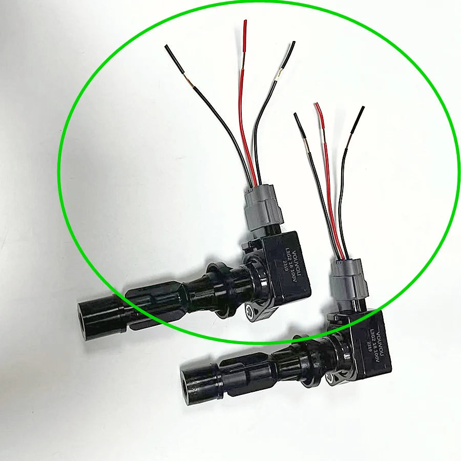 Conector de bobina de encendido eléctrico para Mazda 3 2004-2012 2,0 Mazda 6 2005-2012 GG GY 2,0 CX7 Tribute 2,3 MX-5 3pin