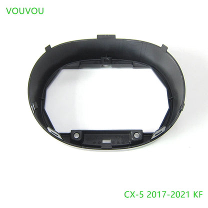 Rejilla de parachoques delantero, soporte de cuerpo con símbolo de vidrio tipo prechoque para Mazda CX-5 2017-2021 KF 50-721