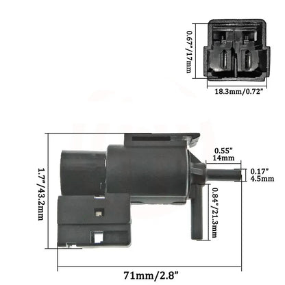 Válvula Solenoide de purga de interruptor de vacío EGR para Mazda 626 Protege RX-8 MVP Millenia KL0118741 / K5T49090 / K5T49091 / K5T49051