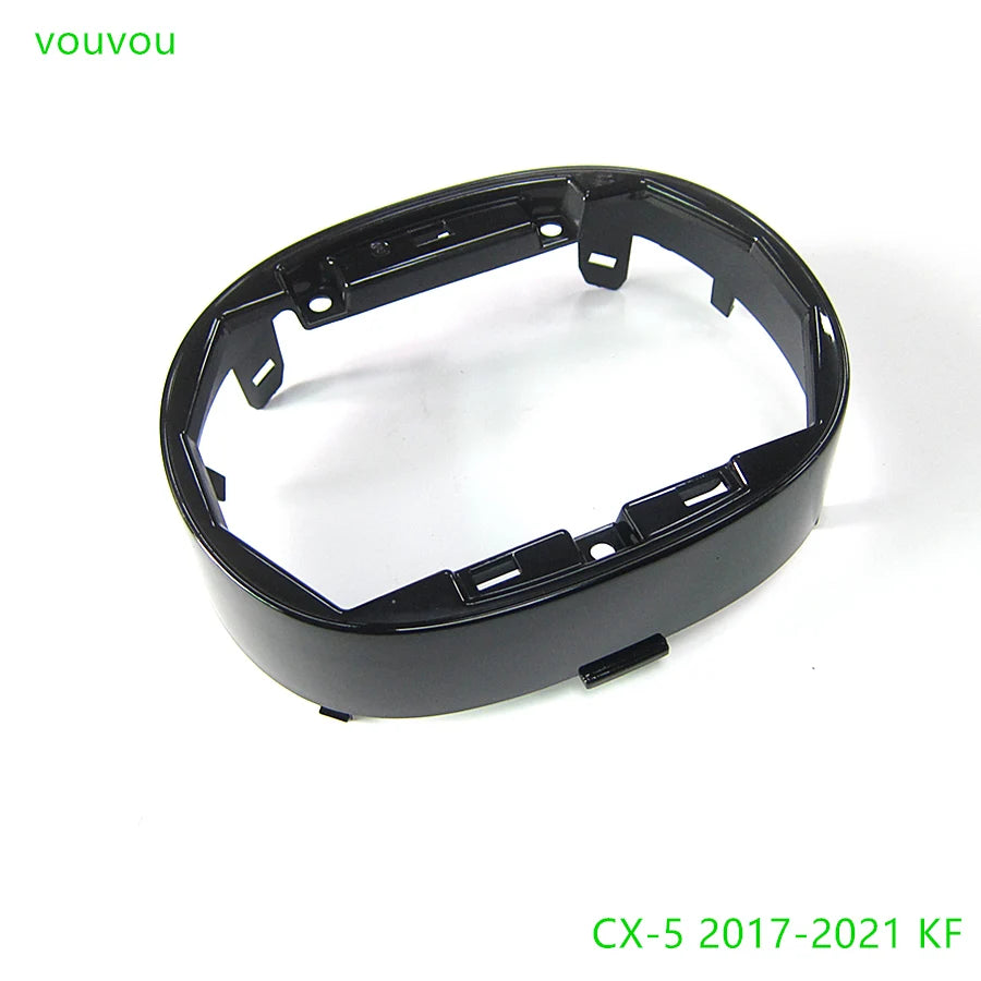 Rejilla de parachoques delantero, soporte de cuerpo con símbolo de vidrio tipo prechoque para Mazda CX-5 2017-2021 KF 50-721