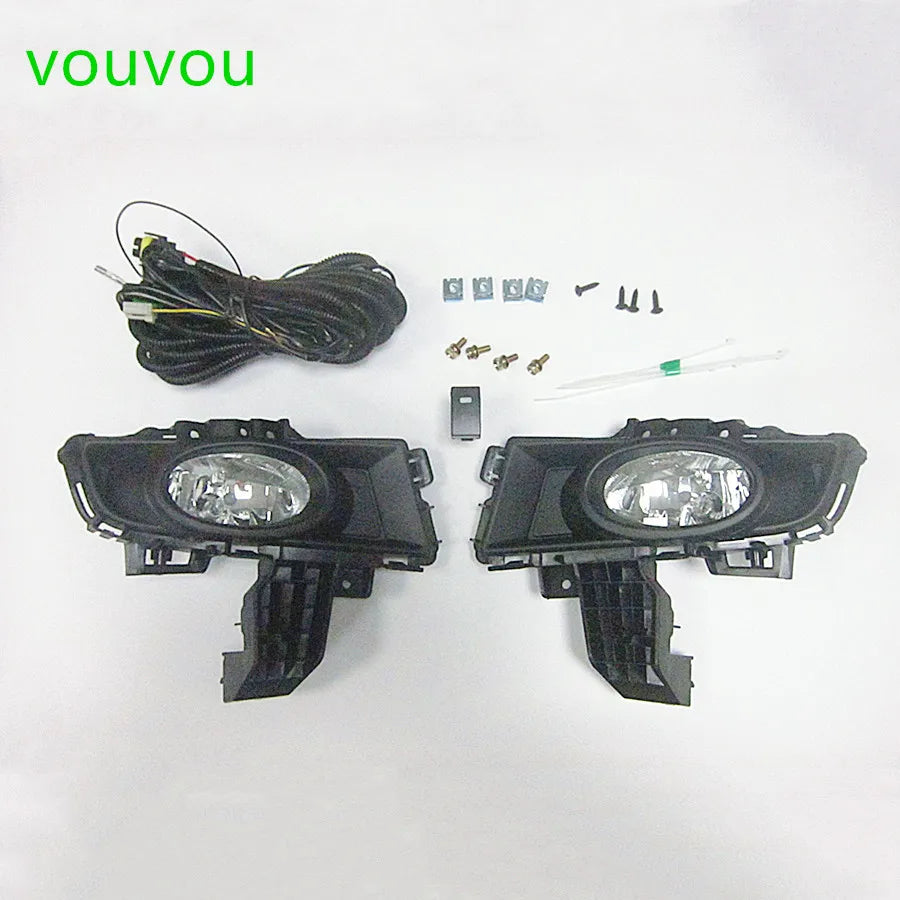 Luces antiniebla Neblineras con cable e interruptor para Mazda 3 2006-2008 BK 51-680