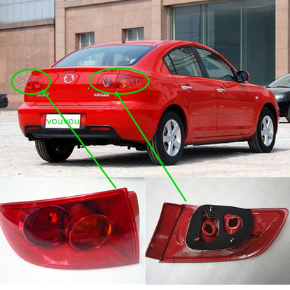 Farol Lampara Trasera Color Rojo Mazda 3 2004-2010 BK sedan