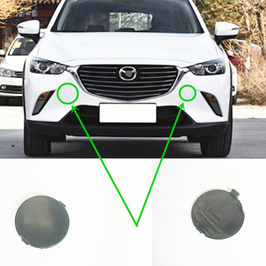 Front Bumper Tow Hook Cover for Mazda CX3 2015 to 2019 DK D10J-50-A12A