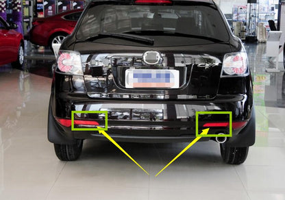 Reflective Rear Bumper Left Right for Mazda CX7 2009-2014 51-5M0 / 5L0 / 650 / 660