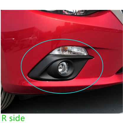 Base Tapa Parrilla Frontal Luces Neblineras Izquierda Derecha para Mazda3 2014-2016 Axela BKD1-50-C21 / BKD1-50-C11