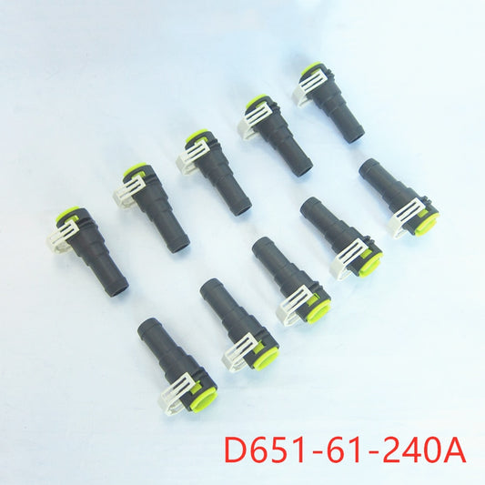 Conector de manguera de agua del sistema de enfriamiento del calentador para Mazda 3 2004-2012 Mazda 5 Mazda 6 GH 2008-2012 Mazda2. D651-61-240