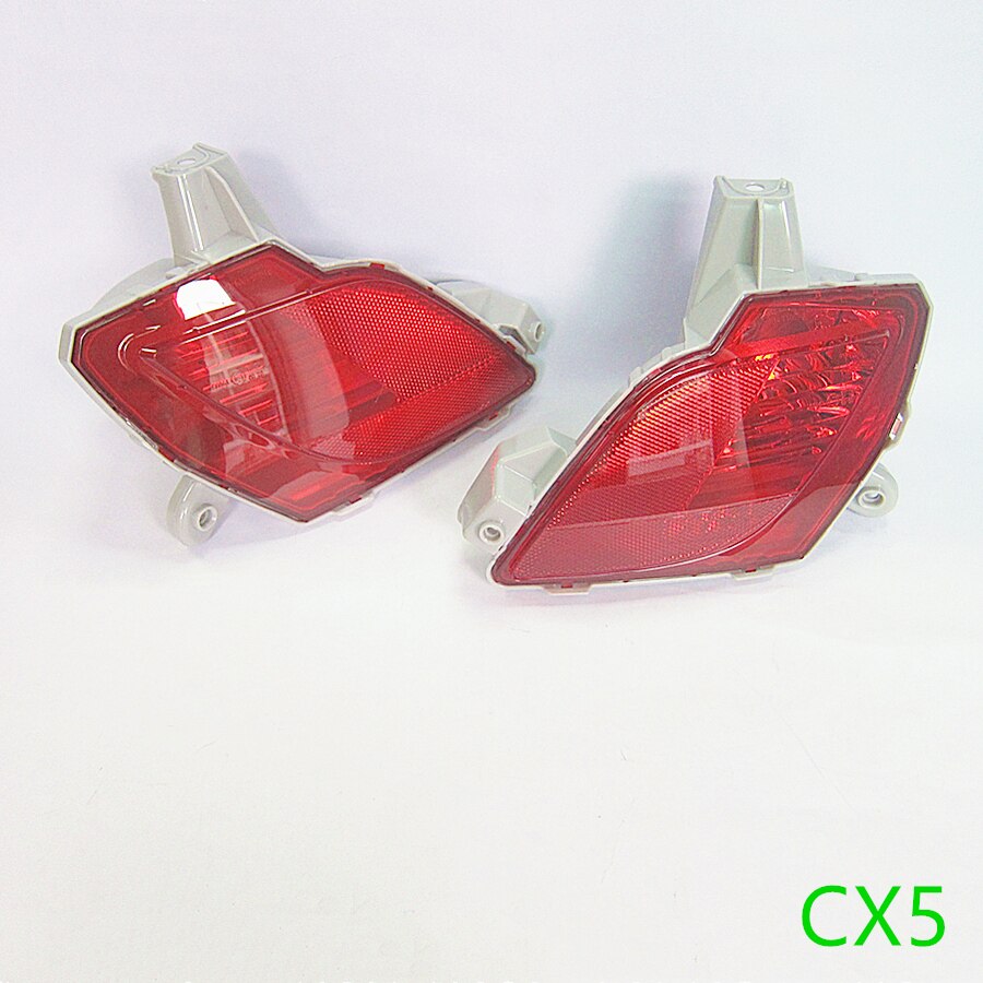 Rear Bumper Lower Rear Lamp Reflector Lantern for Mazda CX5 2012-2016 KE 51-660 / 51-650