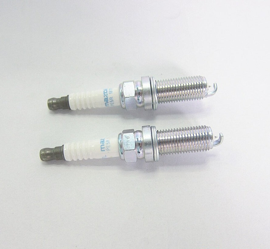 Double Iridium Spark Plug for Mazda CX5 Mazda3 2014 Mazda6 2014 Mazda2 2014 Skyactive Engine PE5R-18-110