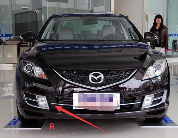 Left Right Fog Light Cover for Mazda 6 GH 2007-2012 Sedan GV7D-50-C23/21/22 GV7D-50-C13