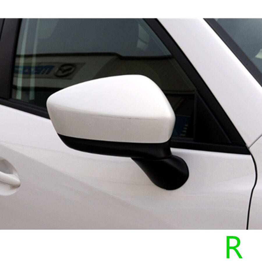 Left Right Rearview Mirror Cover Cap for Mazda CX5 2012-2015 KD53-69-1N7 / KD53-69-1N1