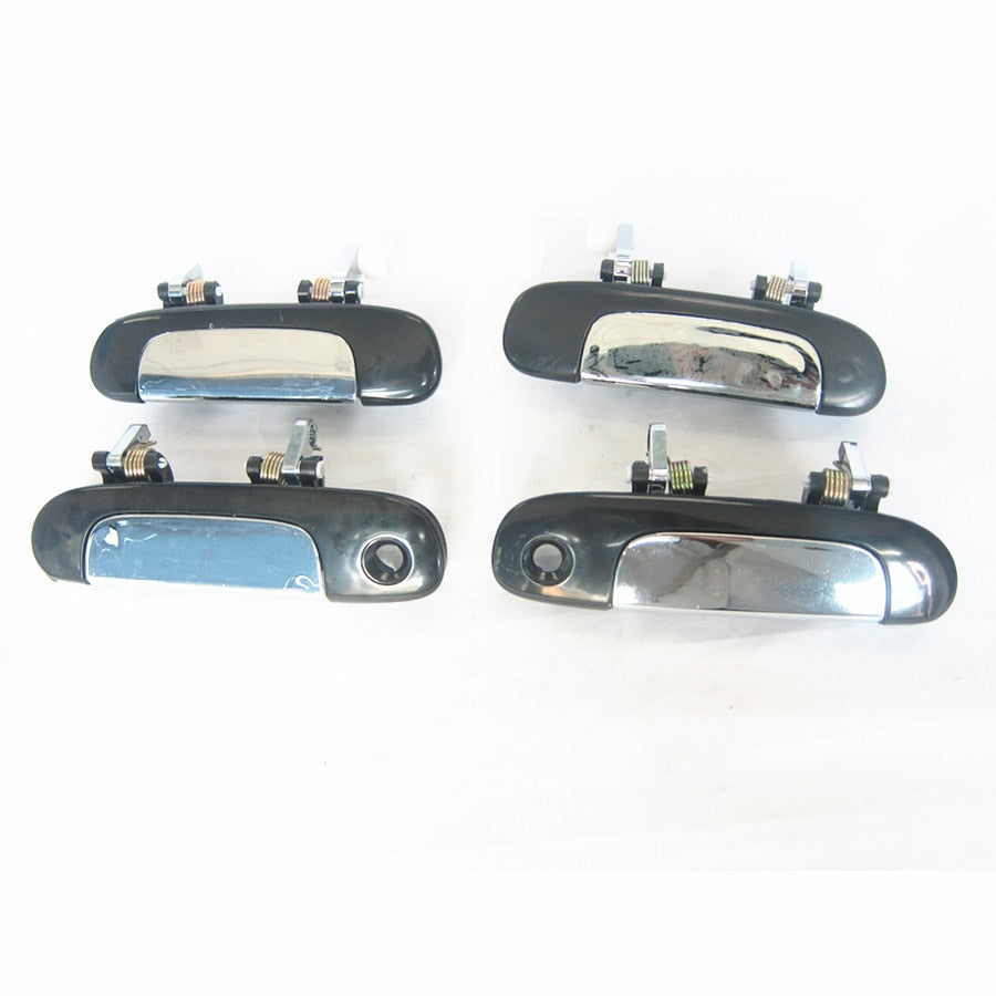 Manillas Exteriores Puertas Cromadas para Mazda 323 Protege 5 1998-2005 BJ  Premacy CP 1999-2005 BVCL-59-410