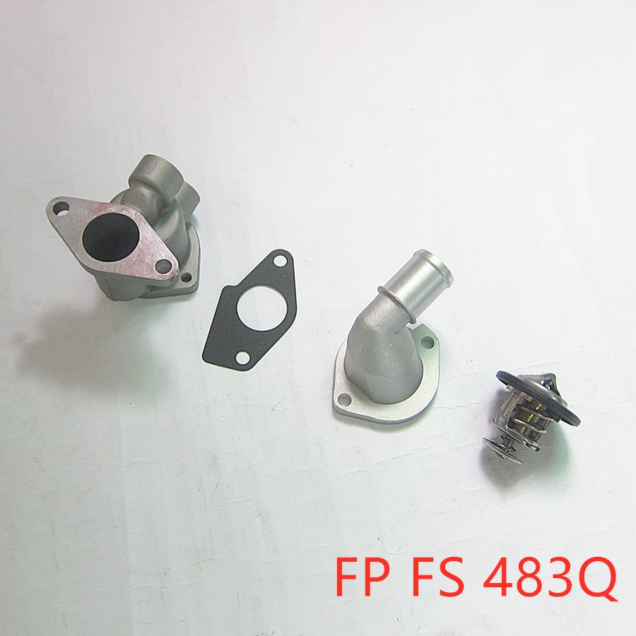 Metal Thermostat Cover Housing for Mazda 323 Family protege 1.8 2.0 FP FS FS02-15-173 / FS05-15-176 / FP47-15-172