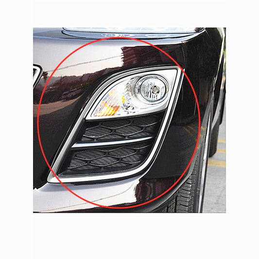 Left Right Front Bumper Fog Lights Body Base Cover for Mazda CX7 2009-2014 ER 50-C21 / 50-C11