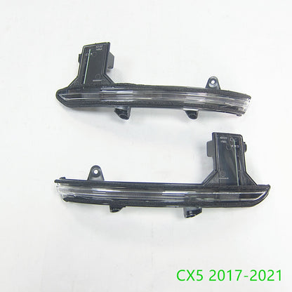 Lampara Señal Cruce Advertencia de Retrovisor Izquierdo Derecho para Mazda CX5 2017-2021 KF KD5H-69-122 / KD5H-69-182