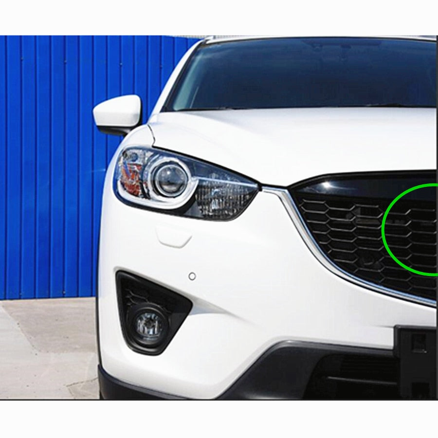 Base Logo Emblema Mazda Cromado Parrilla Parachoques Delantero para Mazda CX5 2011-2015 KE 50-721 / 50-730