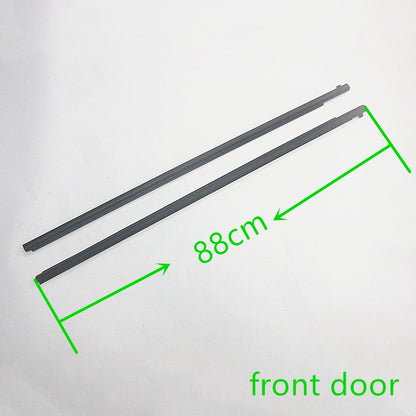 Front Rear Side Glass Door Weatherstrip for Mazda3 2004-2008 BK Hatchback 5 Doors BP4K-50-640A / BP4K-50-650 / BP4K-50-660 / BP4K-50-670