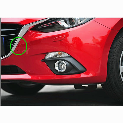 Front Bumper Trailer Hook Molding Cover Cap for Mazda3 2014-2016 BM 50-A11