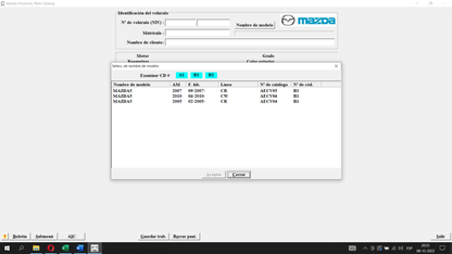 Piolas Control Transmision Manual para Mazda5 2007-2010 CR CW CD85-46-500